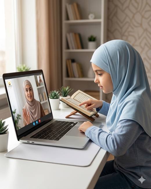 Live Quran class on NoorPath Academy